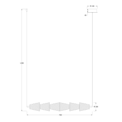 Hängeleuchte SANSA 11W LED