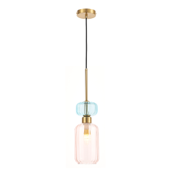 Lampa wisząca MOLLY PINK 1xE14