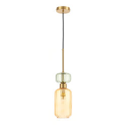 Lampa wisząca MOLLY AMBER 1xE14