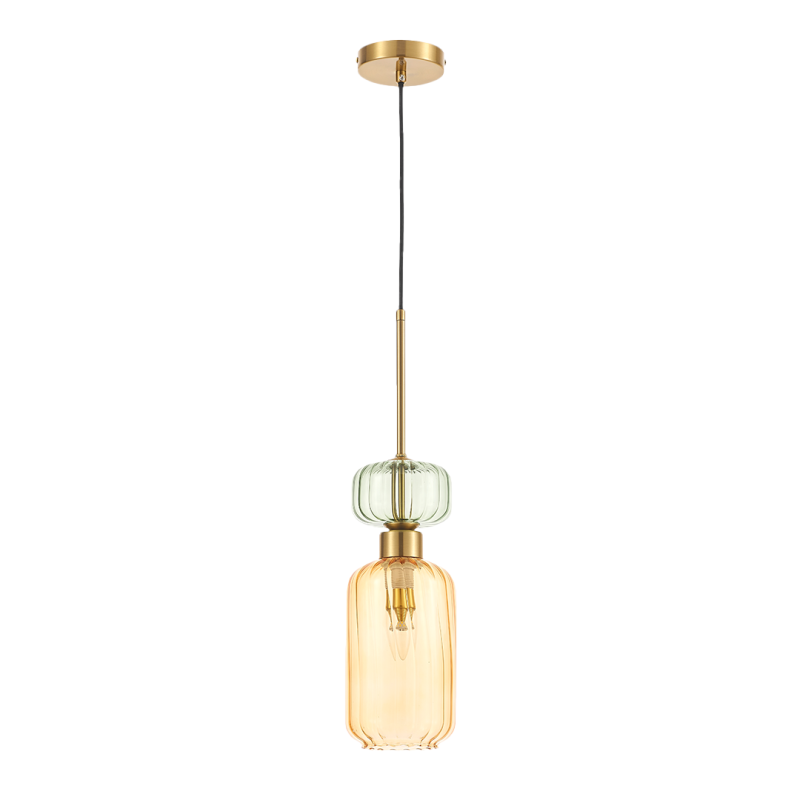 MOLLY AMBER hanging lamp 1xE14