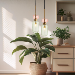 Lampa wisząca MOLLY GREEN 1xE14