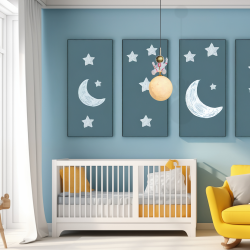 Astronaut Hanging Lamp