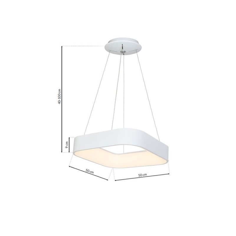 HÄNGELEUCHTE ASTRO WEISS 40W LED 4000K
