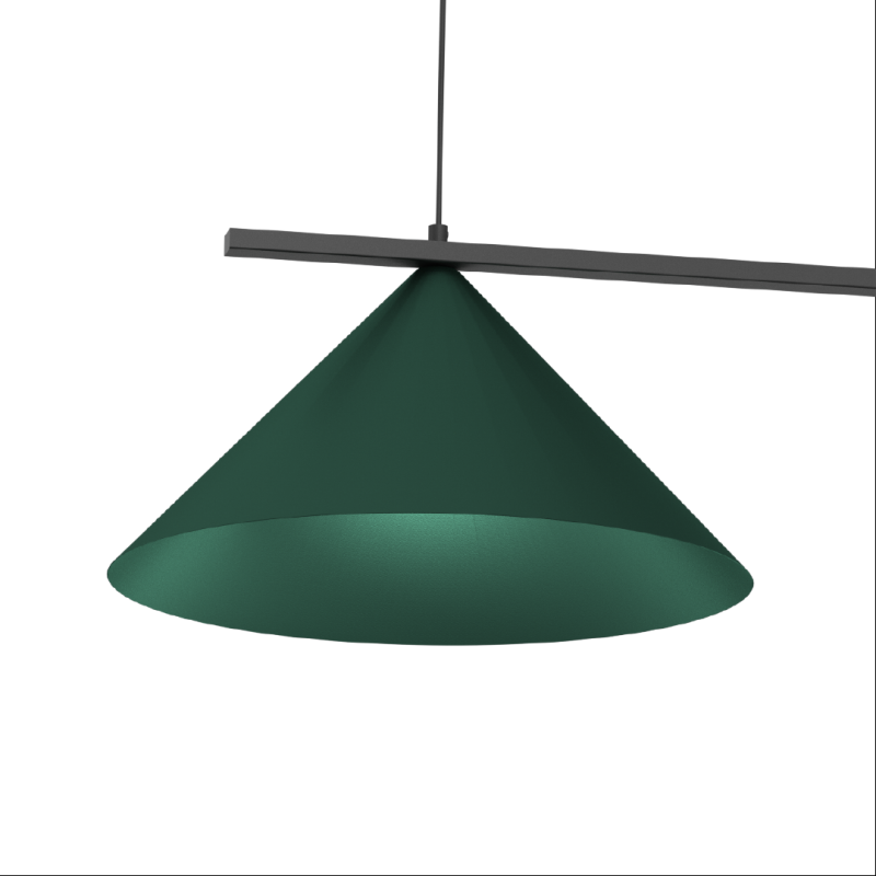 Hanging lamp CAPITAL BLACK/GREEN 2XGX53