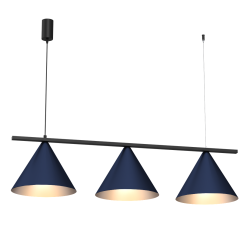Hanging lamp CAPITAL BLACK/NAVY BLUE 3XGX53