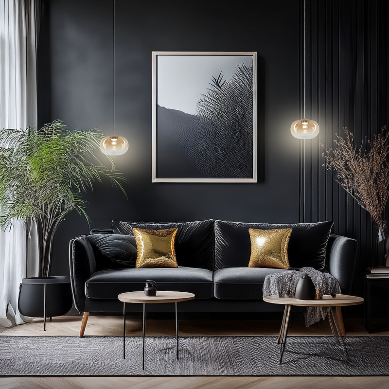 VASO 1 AMBER 4W Pendant Lamp