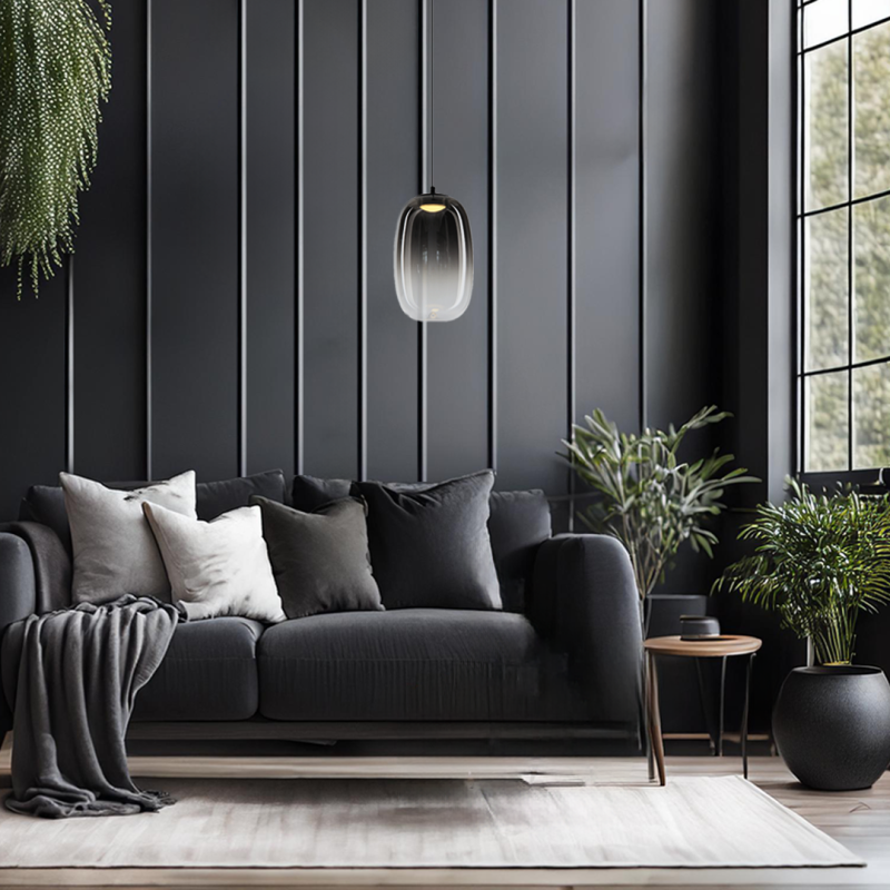 VASO 3 SMOKED 4W pendant lamp