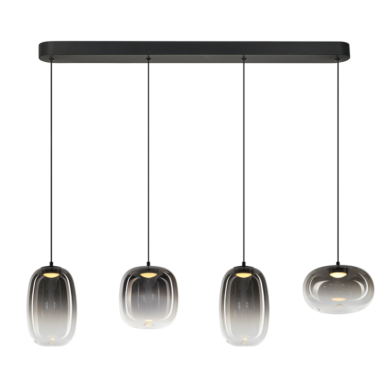 VASO SMOKED 15W pendant lamp