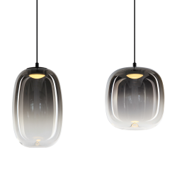 VASO SMOKED 15W pendant lamp