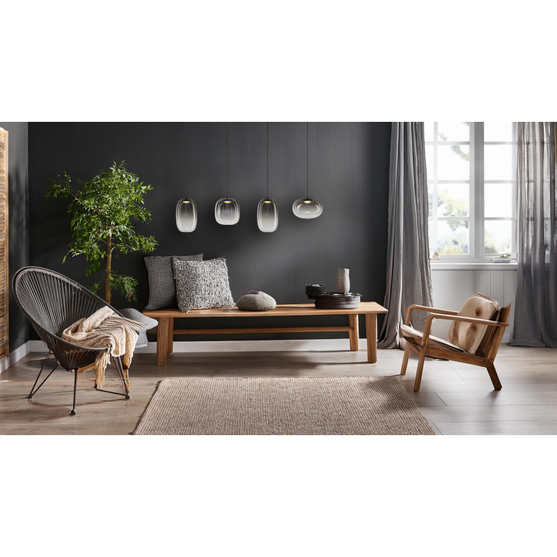 VASO SMOKED 15W pendant lamp