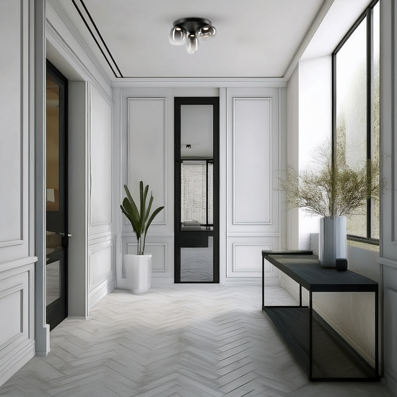 Lámpara de techo VASO SMOKED 12W