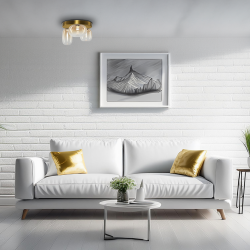 Ceiling lamp VASO AMBER 12W