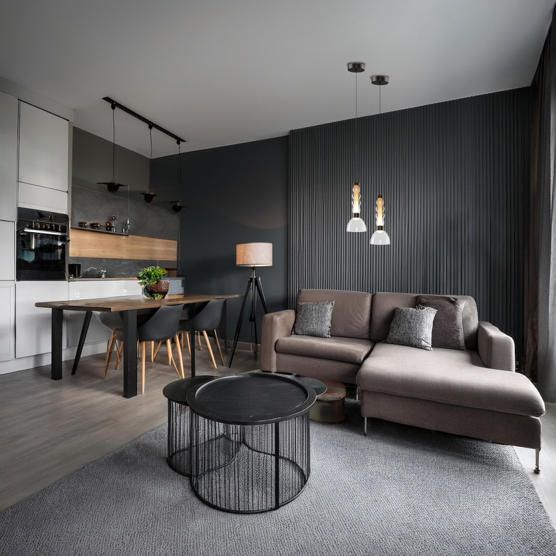 Lampa wisząca LUCCO smoked 13W