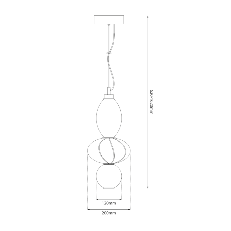 Hängeleuchte ASCOLI 18W LED