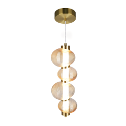 BOLLA GOLD 17W LED pendant lamp