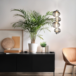 Hängeleuchte BOLLA SMOKED 17W LED