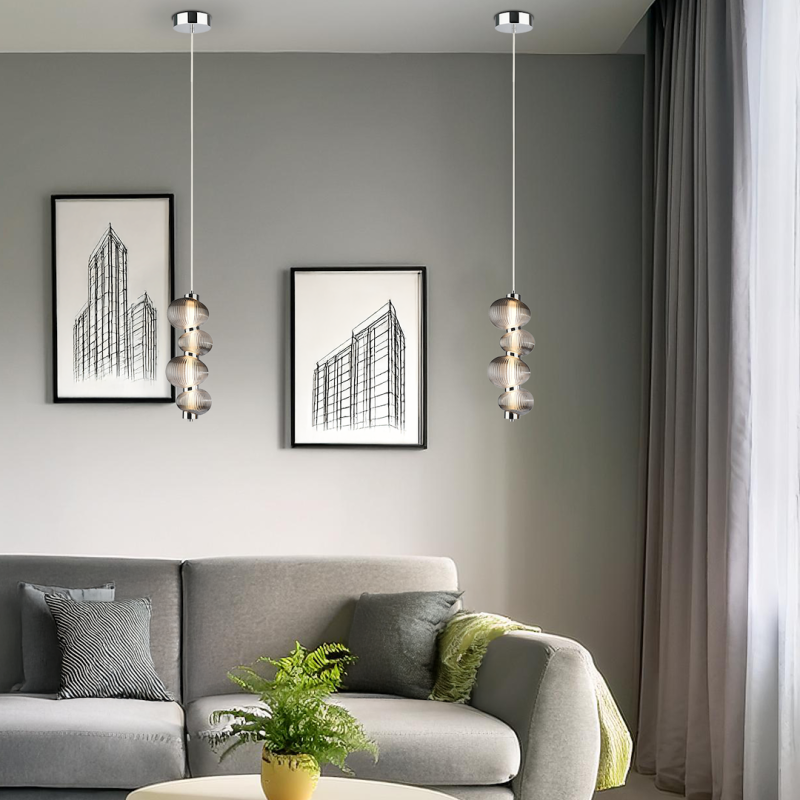 Lampa wisząca BOLLA SMOKED 17W LED