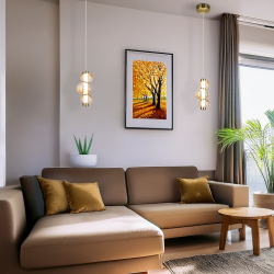 BOLLA GOLD 12W LED Pendant Lamp