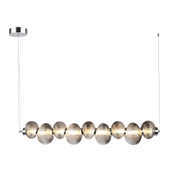 Lámpara colgante BOLLA SMOKED 32W LED