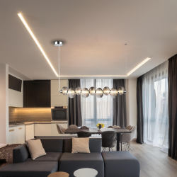 BOLLA SMOKED 32W LED pendant lamp