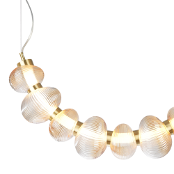 BOLLA GOLD 36W LED hanging lamp