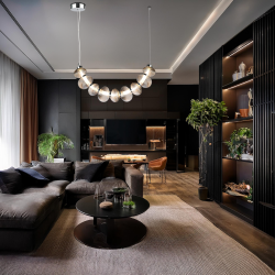 Hängeleuchte BOLLA SMOKED 36W LED