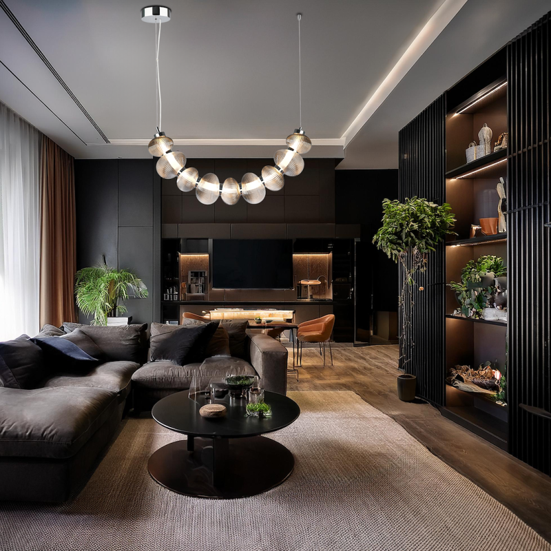 BOLLA SMOKED 36W LED Pendant Lamp