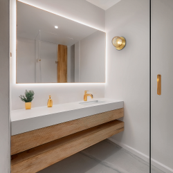 Wandleuchte / Deckenleuchte BOLLA GOLD 3W LED