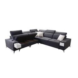 Porto III Ecksofa mit Schlaffunktion und USB-Anschluss - Eleganz trifft auf Funktionalität | [Twoja nazwa firmy]
