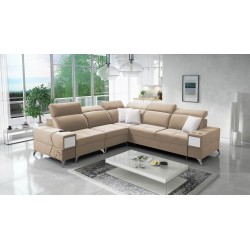 Porto III Ecksofa mit Schlaffunktion und USB-Anschluss - Eleganz trifft auf Funktionalität | [Twoja nazwa firmy]