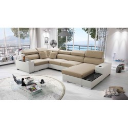 Ecksofa Napoli IV Mini mit Schlaffunktion – Eleganz trifft auf Komfort
