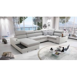 Ecksofa Napoli IV Mini mit Schlaffunktion – Eleganz trifft auf Komfort