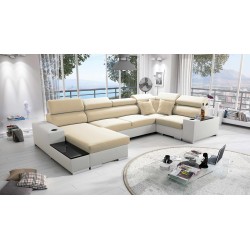 Ecksofa Napoli IV Mini mit Schlaffunktion – Eleganz trifft auf Komfort