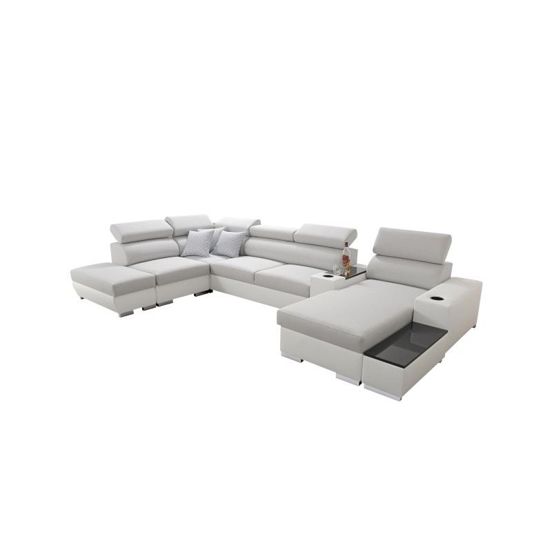 Ecksofa Napoli V mit Schlaffunktion - ideal für Ihr Zuhause!