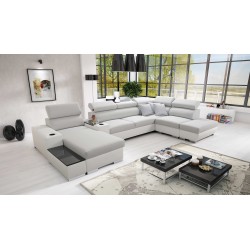 Ecksofa Napoli V mit Schlaffunktion - ideal für Ihr Zuhause!