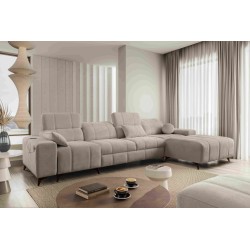 Ecksofa Ballagio XII mit Schlaffunktion bezogen mit Gewebe, Spring 1110