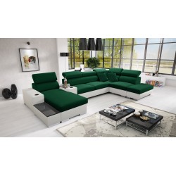 Ecksofa Napoli V mit Schlaffunktion - ideal für Ihr Zuhause!