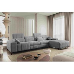 Ballagio XII corner sofa with a sleeping function upholstered in Plecionka, Spring 1102