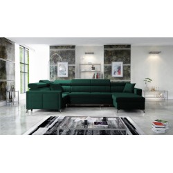 Oslo V Mini Corner Sofa with Sleeping Function - Elegance Meets Functionality