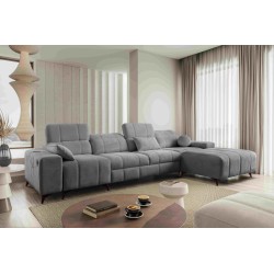 Ballagio XII corner sofa with a sleeping function upholstered in Plecionka, Spring 1101