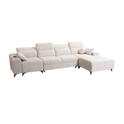 Ballagio XII corner sofa with a sleeping function upholstered in Plecionka, Spring 1101
