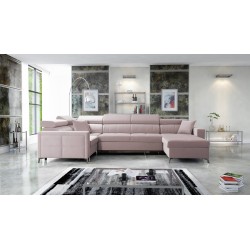 Sofá en forma de U Oslo V Maxi con función de cama | Mueble elegante y cómodo