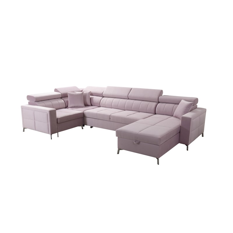 Oslo V Maxi U-shaped corner sofa with sleeping function | Elegant and comfortable furniture
