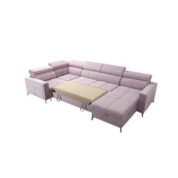 Oslo V Maxi U-shaped corner sofa with sleeping function | Elegant and comfortable furniture