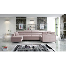 Oslo V Maxi U-shaped corner sofa with sleeping function | Elegant and comfortable furniture