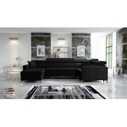 Oslo V Maxi U-shaped corner sofa with sleeping function | Elegant and comfortable furniture