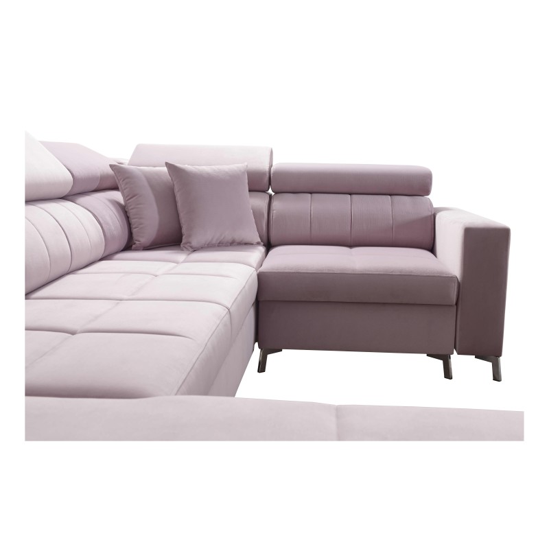 Narożnik w kształcie U Oslo V Maxi z funkcją spania | Elegancki i komfortowy mebel