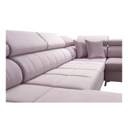 Sofá en forma de U Oslo V Maxi con función de cama | Mueble elegante y cómodo