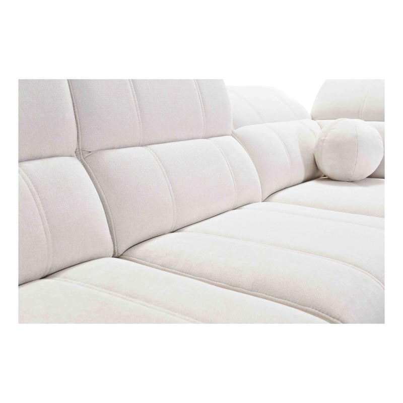 Ecksofa Ballagio XII mit Schlaffunktion bezogen mit Stoff Plecionka, Spring 1108