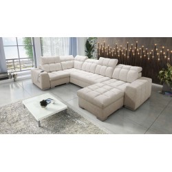 bMeta Title:/b Narożnik w kształcie U Prisma IV z funkcją spania | Velvet | Pet friendly, Terra 13